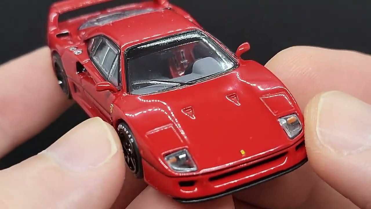 1/64 Tarmac Works Ferrari F40 Lightweight Unboxing