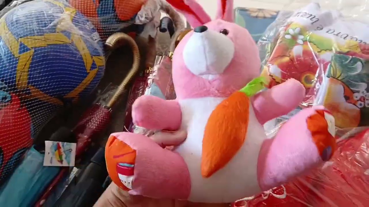 COMPRAS QUE FIZ PARA O ARMARINHO MOCHILAS/SOMBRINHAS/ URSO PARA CESTAS