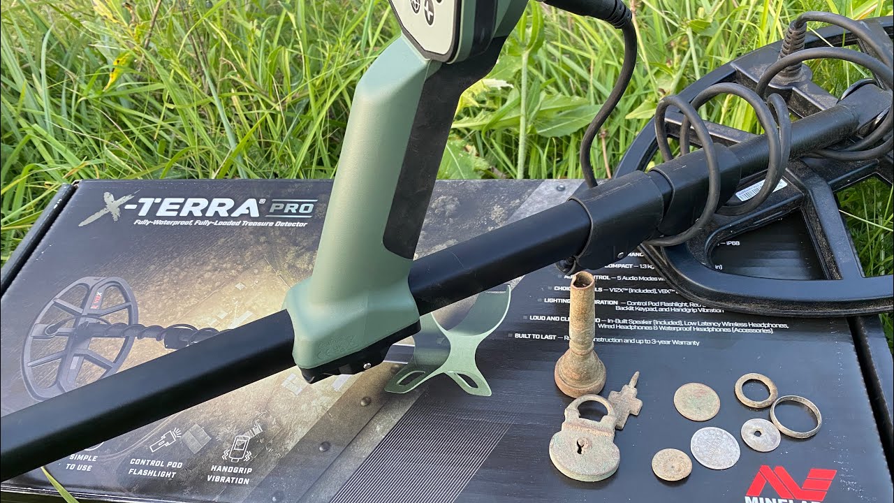Первый выход с Minelab X-TERRA PRO и сразу горы серебра!!!