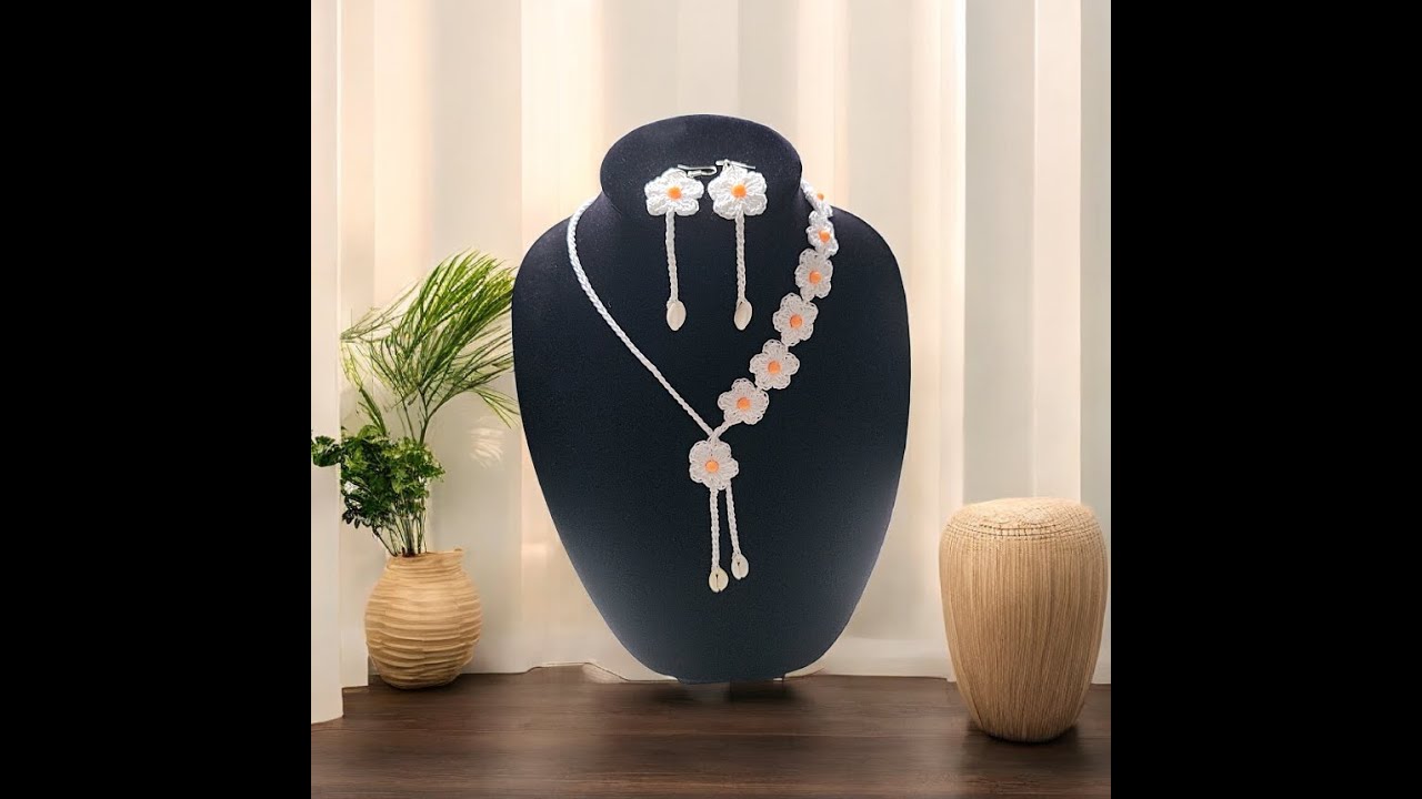 Crochet pendientes o aretes
