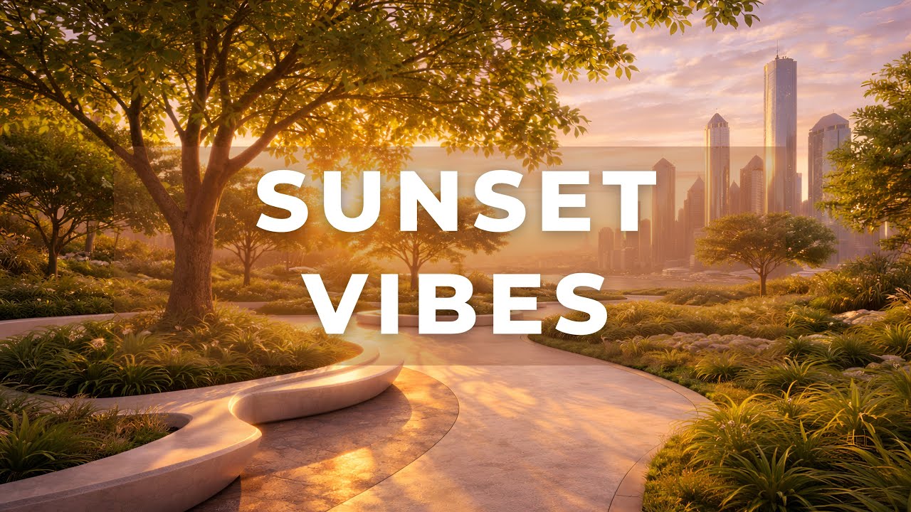 Sunset Chill House with Handpan | Warm Evening Vibes