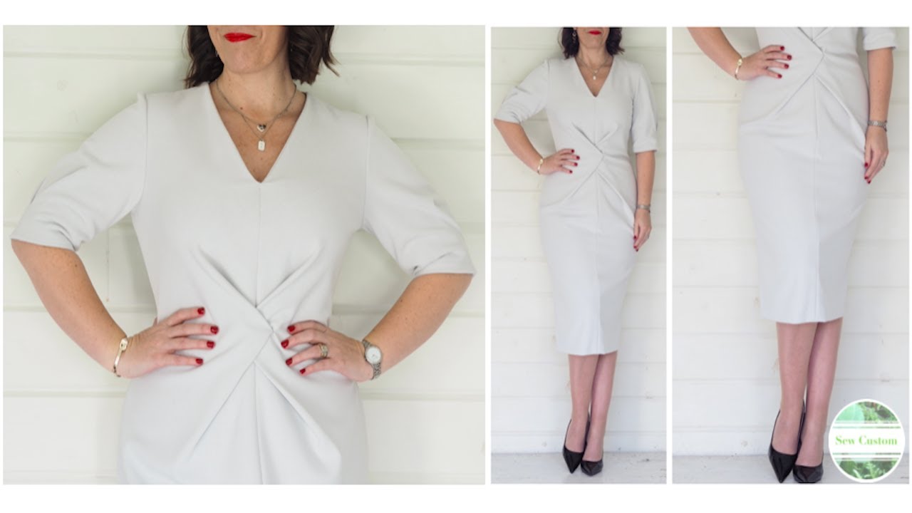 💙How I Sewed my Lapped Pleat Front Dress 💙