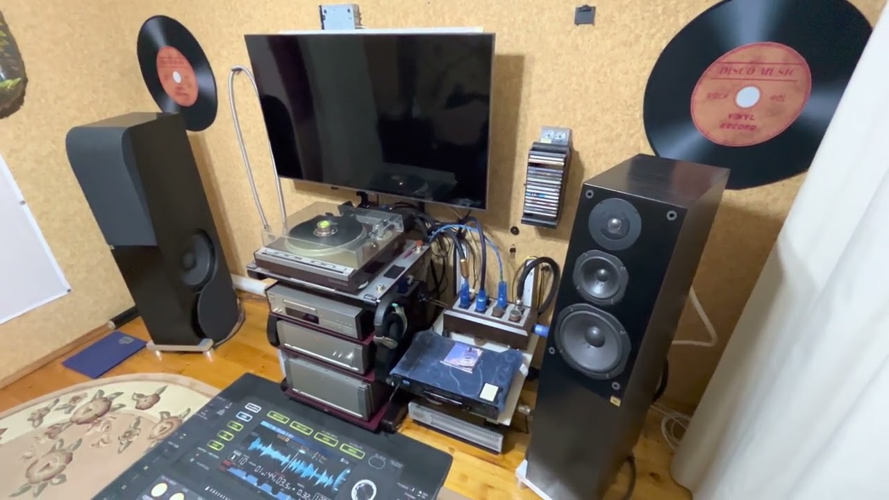 JBL L7 / Parasound A21 & Parasound JC2 / Setup Абдулы