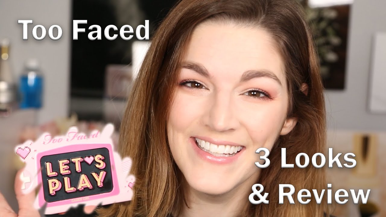 TOO FACED  Mini Palette!! Let's Play - 3 Looks and Review