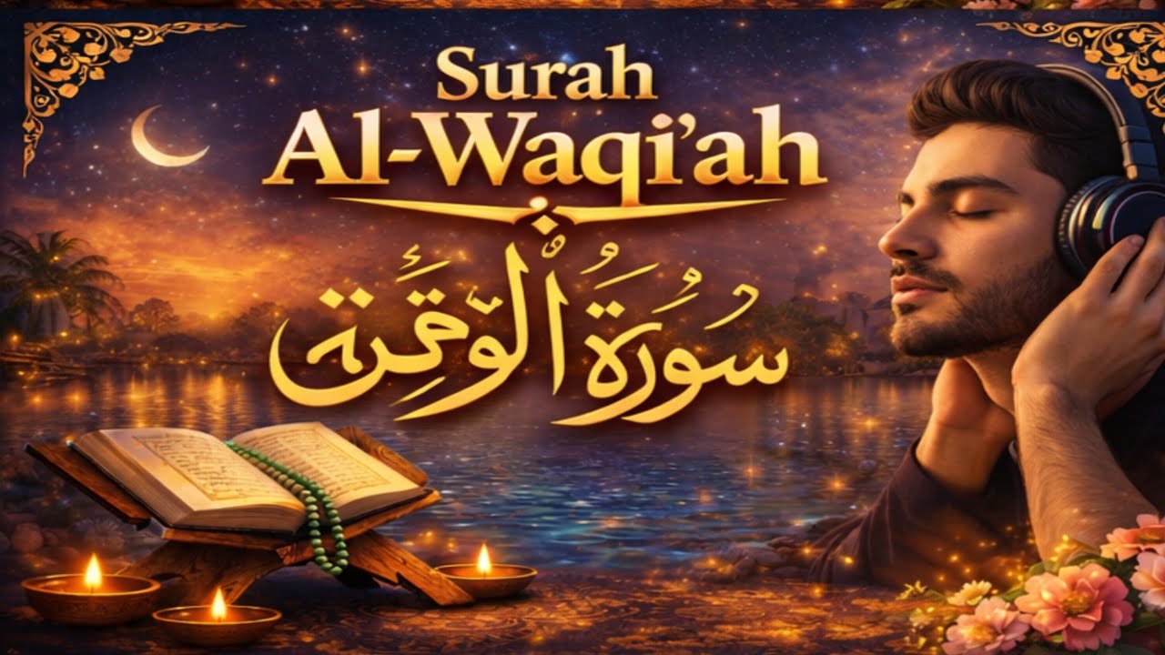 Surah Al-Waqiah | سُوۡرَةُ ٱلۡوَاقِعَة | Rizq & Barakah Surah That Changes Life 💸✨