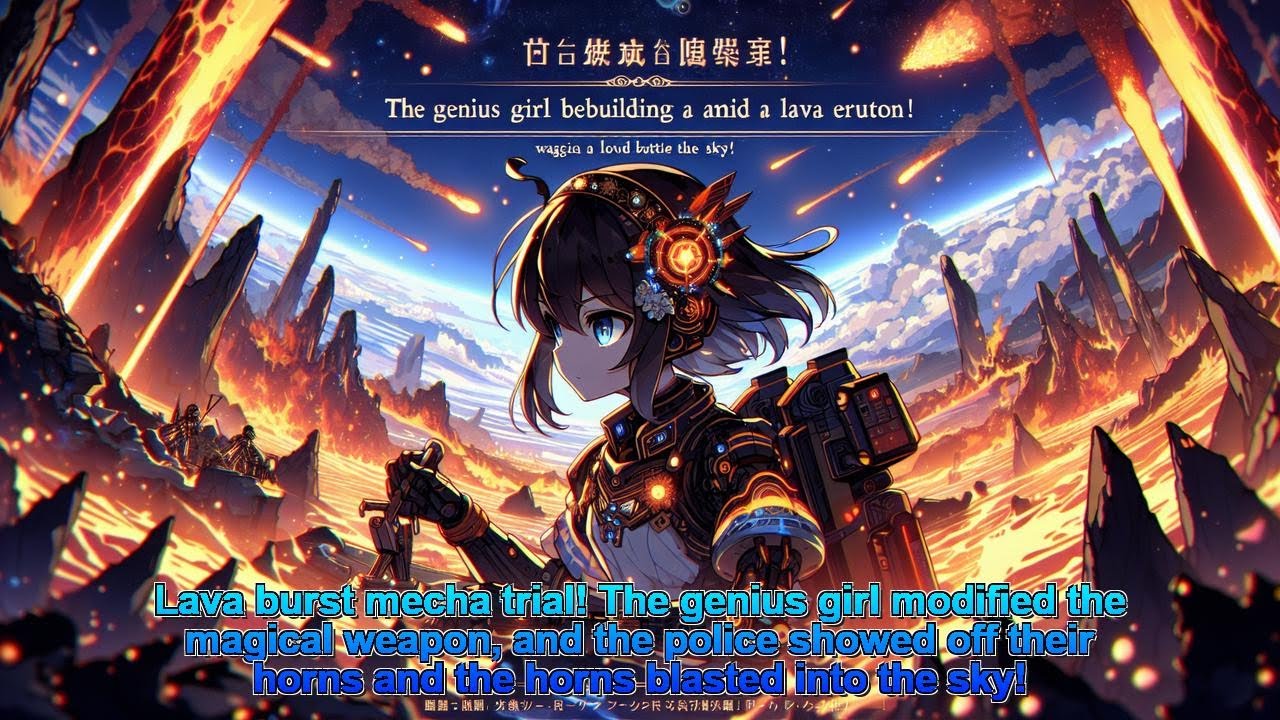 [Mecha Novel] "Lava burst mecha trial! The genius girl modified the magical weapon, and the police s