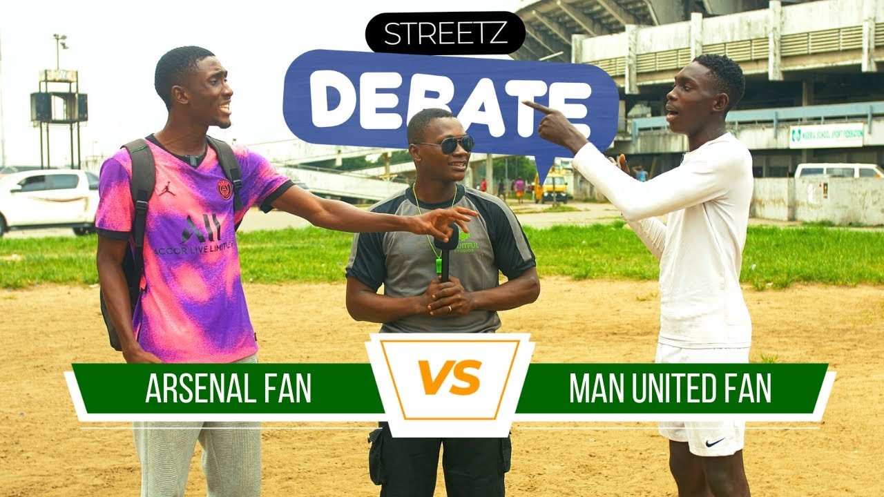 Arsenal vs Man United: Who Will Win the Premier League First? | Streetz Debate Ep3