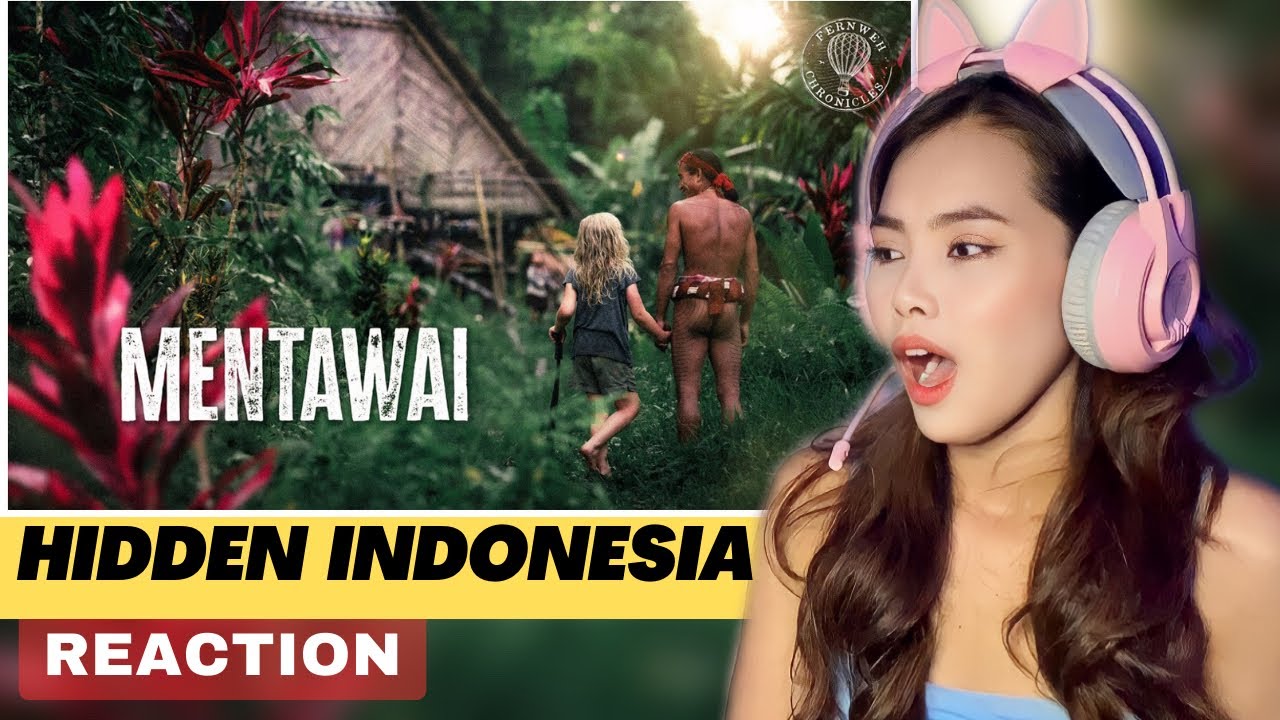 🇮🇩Reaksi -96 HOURS LIVING with an ISLAND TRIBE (hidden Indonesia)