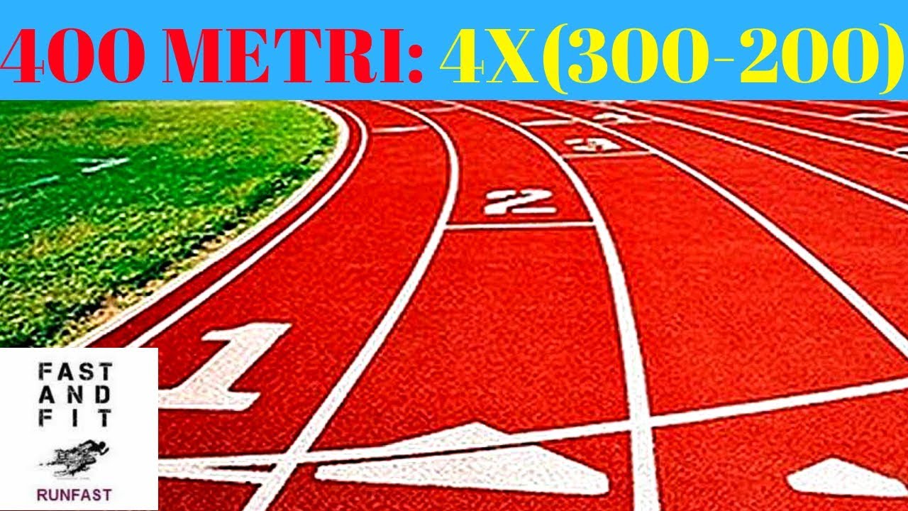 ALLENAMENTO per i 400 METRI: 4x (300 - 200)