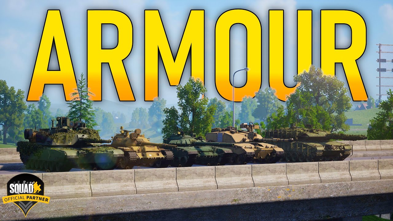 Squad | Armour Compilation -  Tanks, IFV's, APCs & More in 1440p