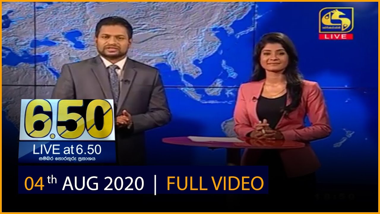 Live at 6.50 News &ndash;  2020.08.04