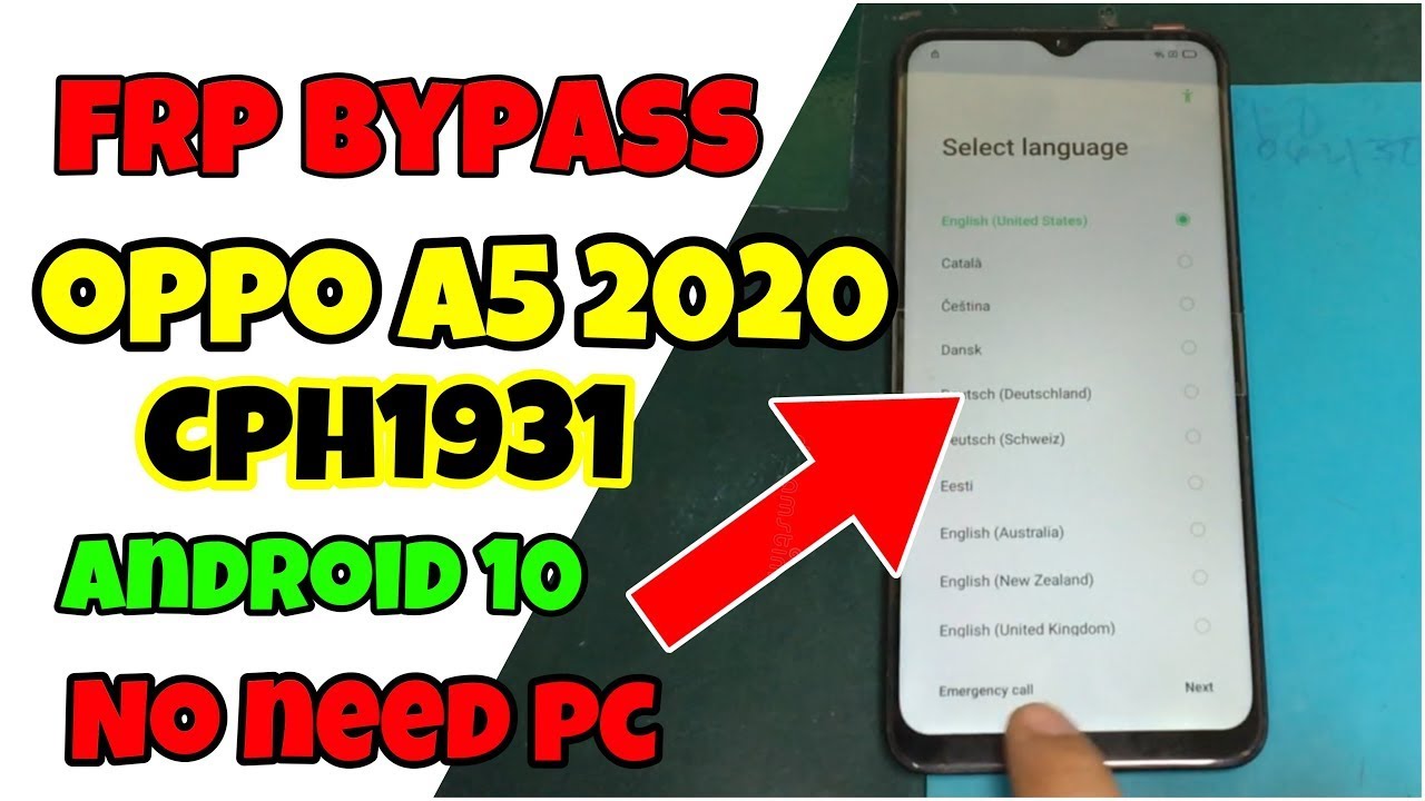 Oppo A5 2020 Frp BYpass | Oppo A5 Android 10 Frp Bypass 2025 | Oppo A5 2020 Frp Bypass Working
