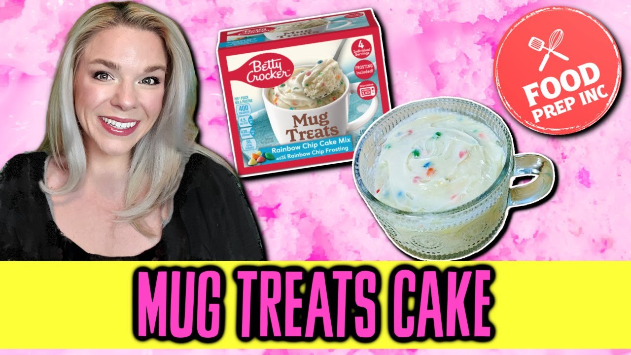 Как приготовить кекс с радужной крошкой от Betty Crocker Mug Treats