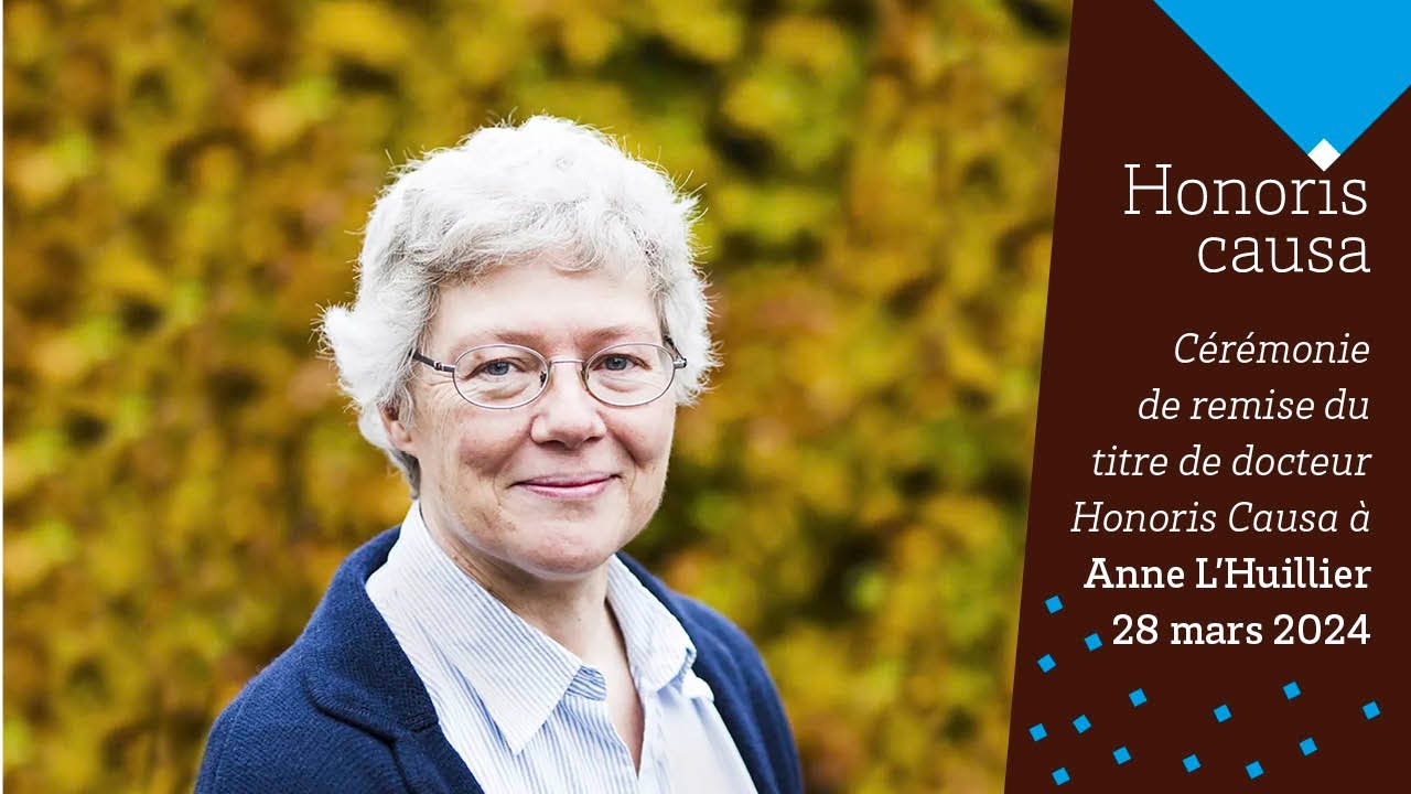 Cérémonie de remise du titre de docteur Honoris Causa à Anne L'Huillier - jeudi 28 mars 2024