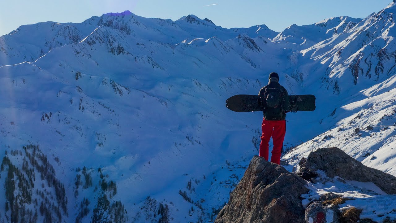 Scoping Grublspitze 2395m Splitboard Mission