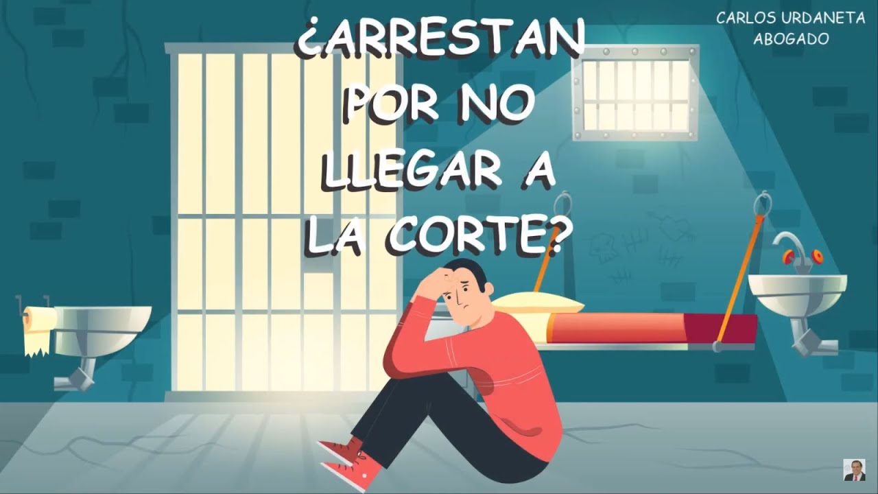 &iquest;ARRESTAN POR NO LLEGAR A LA CORTE? | CARLOS URDANETA ABOGADO HISPANO ALABAMA