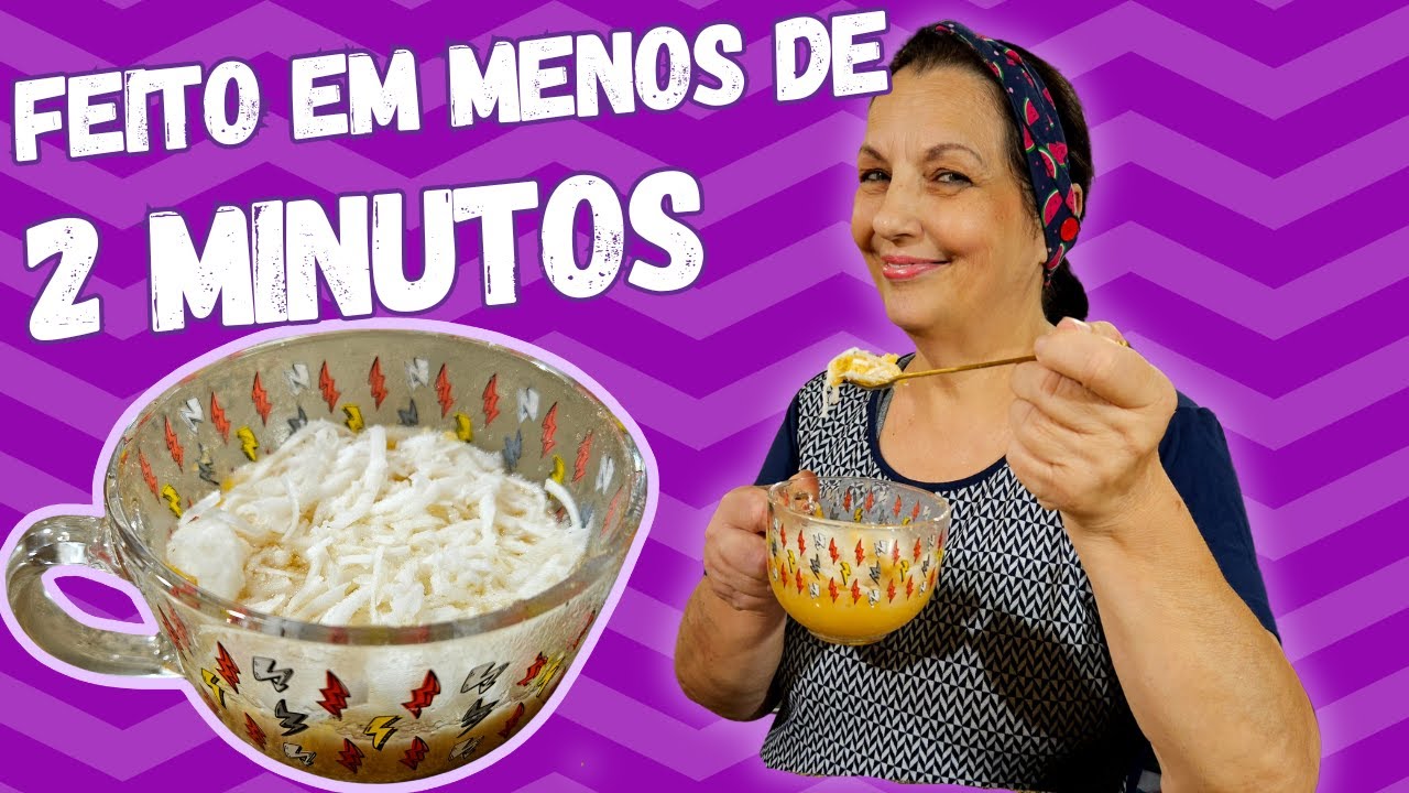 BOLO DE CANECA LOW CARB COCADA ZERO AÇÚCAR (DIET)