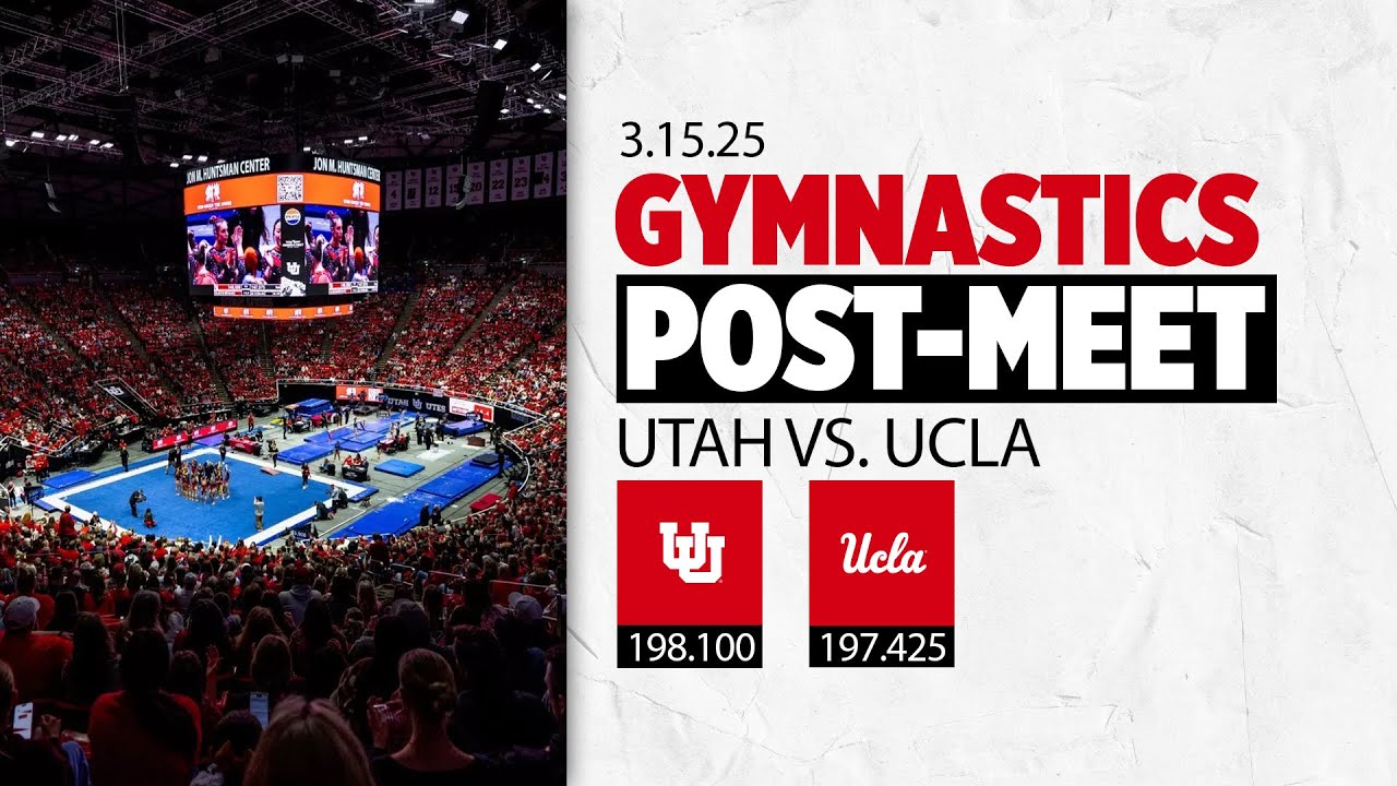 Utah Gymnastics Post-Meet Press Conference | Utah: 198.100 - UCLA: 197.425