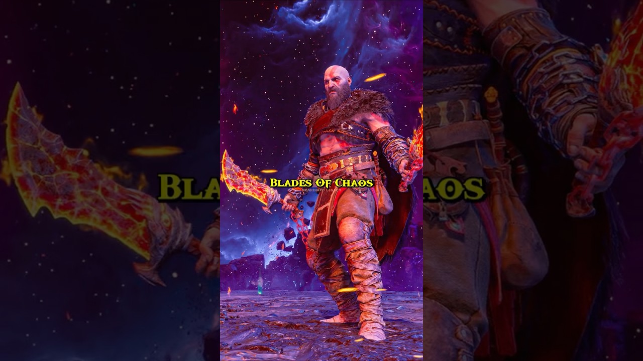 5 лучших видов оружия, которыми когда-либо владел Кратос #шорты #godofwar
