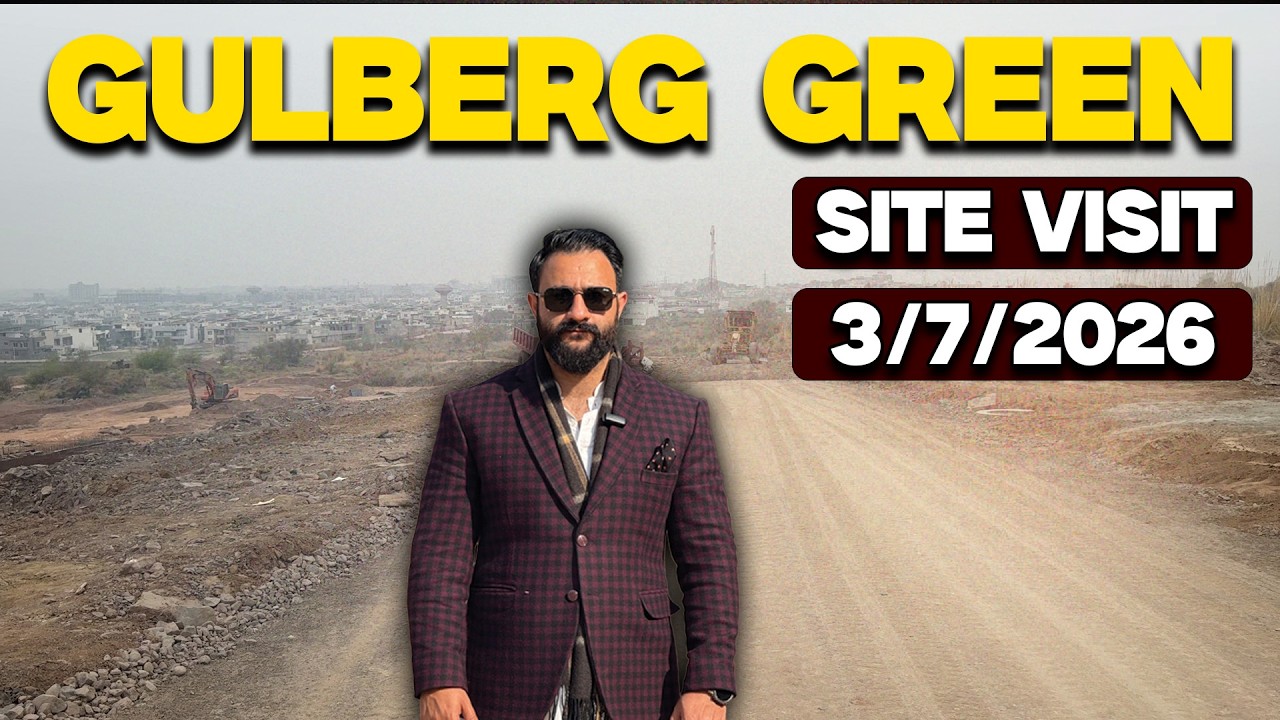 Gulberg Residencia & Gulberg Greens Islamabad Latest Updates 2026 | Development & Prices