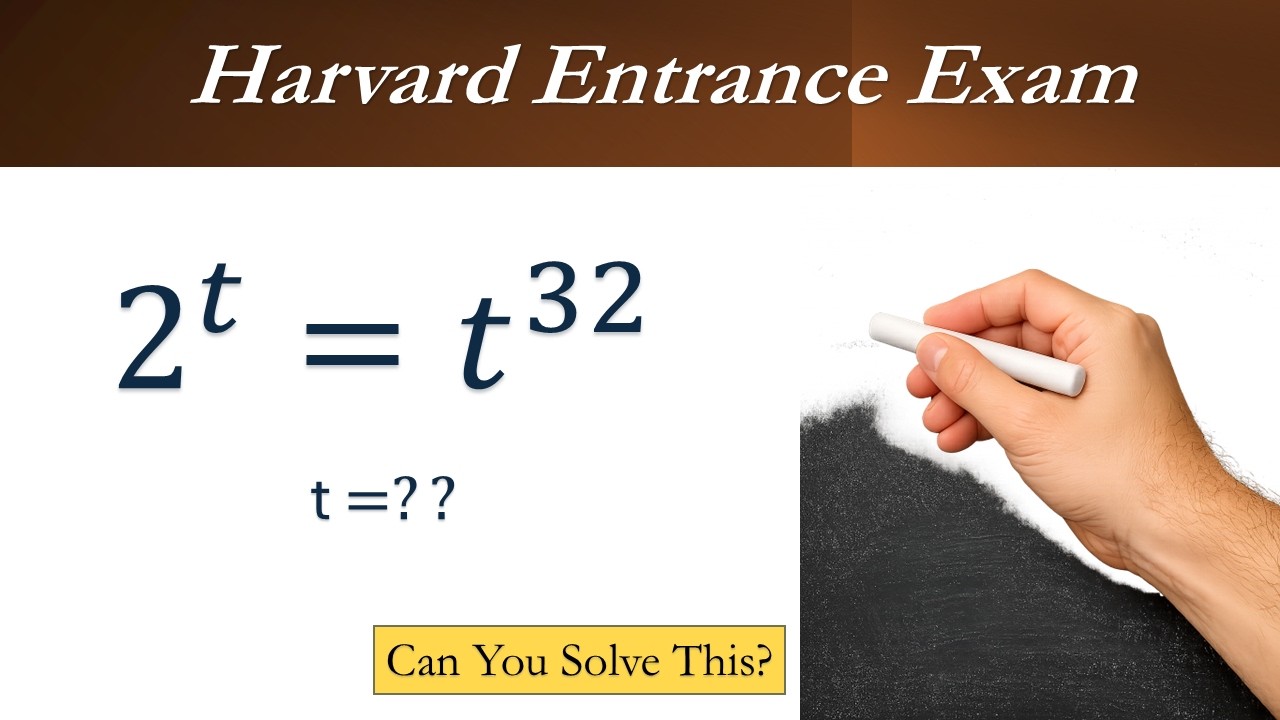 This Exponent Question Looks Impossible… But The Answer Is 256 😱