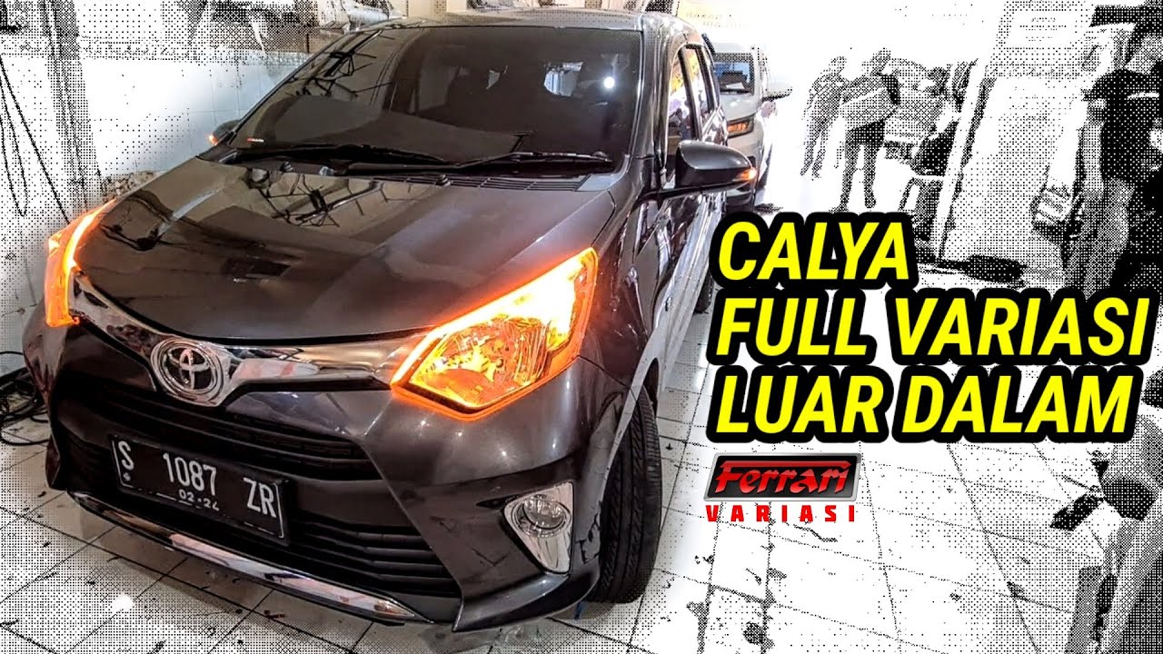 CALYA PASANG 25 AKSESORIS | Ferrari Variasi Surabaya