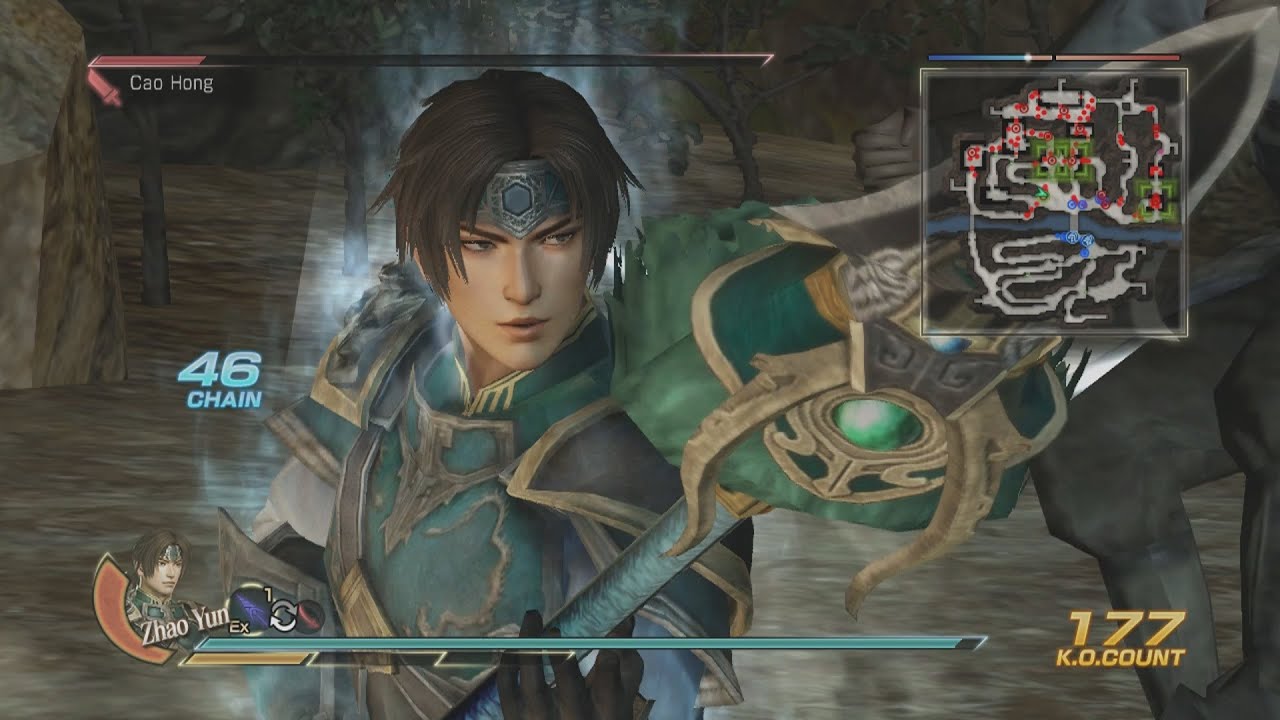 Dynasty Warriors 8 Xtreme Legends - PS3 - Zhao Yun Gameplay Rare Weapon & Curved Sword