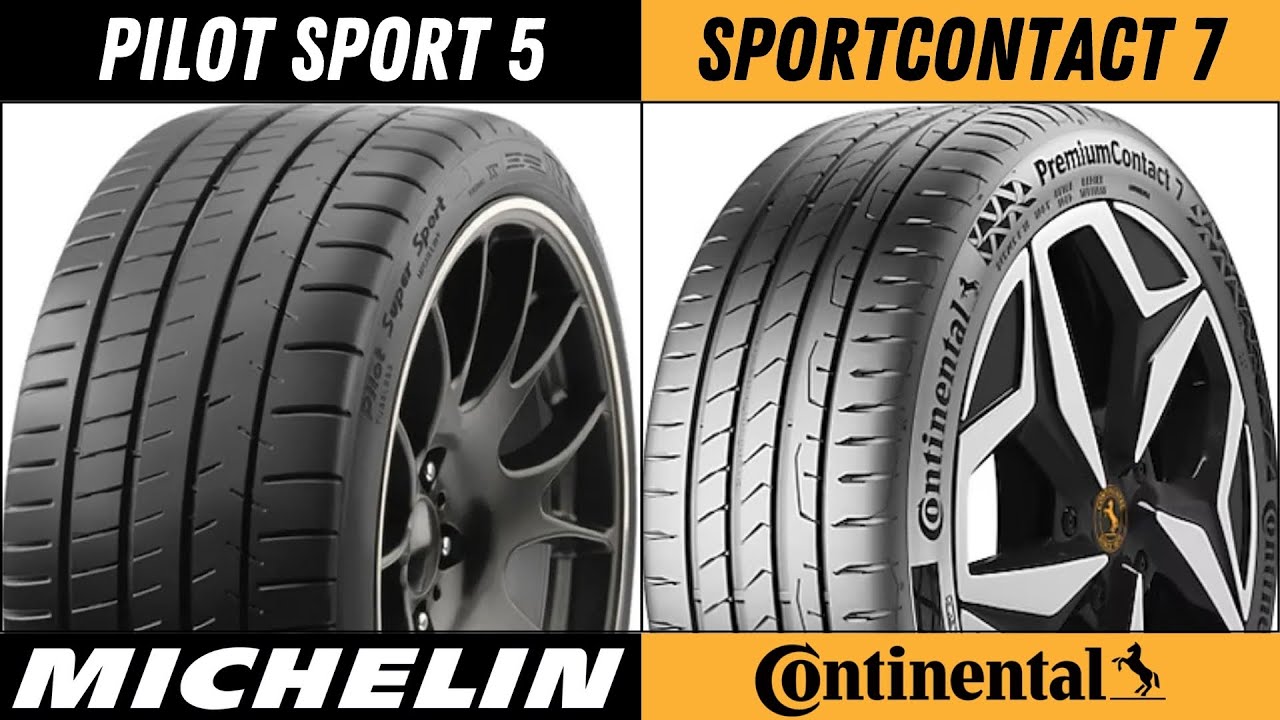 Continental SportContact 7 против Michelin Pilot Sport 5 — КОНКУРС ШИН С ВЫСОЧАЙШЕЙ ПРОИЗВОДИТЕЛЬ...