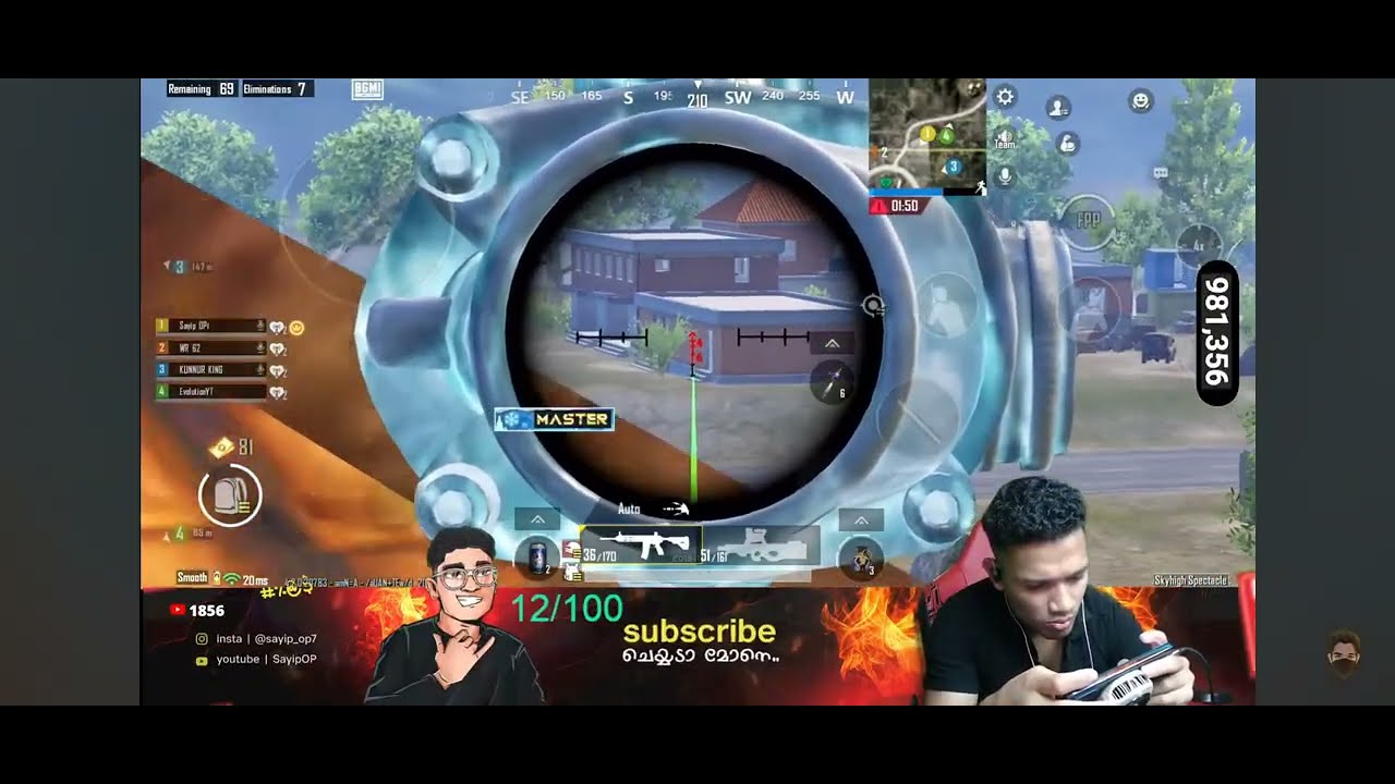 5.2 ലക്ഷം രൂപയുടെ CHALLENGE 🔥13/100 DINNER CONQUEROR LOBBY-ൽ അടിയോടടി 🥵#bgmi #sayipop #sayipoplive 