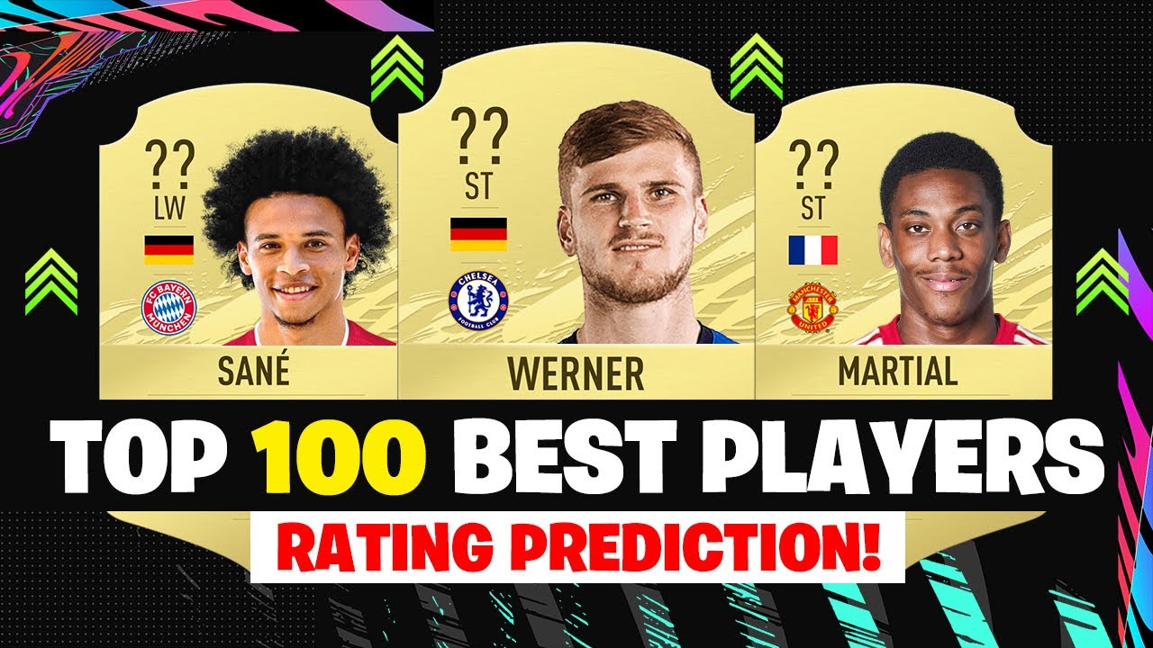 FIFA 21 | TOP 100 BEST PLAYER RATINGS! (100-51) | FT. WERNER, SANE, MARTIAL... etc