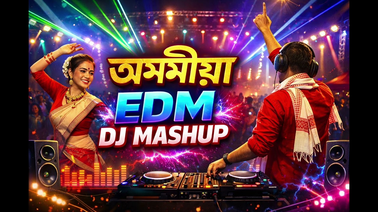 অসমীয়া EDM DJ MASHUP | Assamese Stage EDM | Party DJ 2026