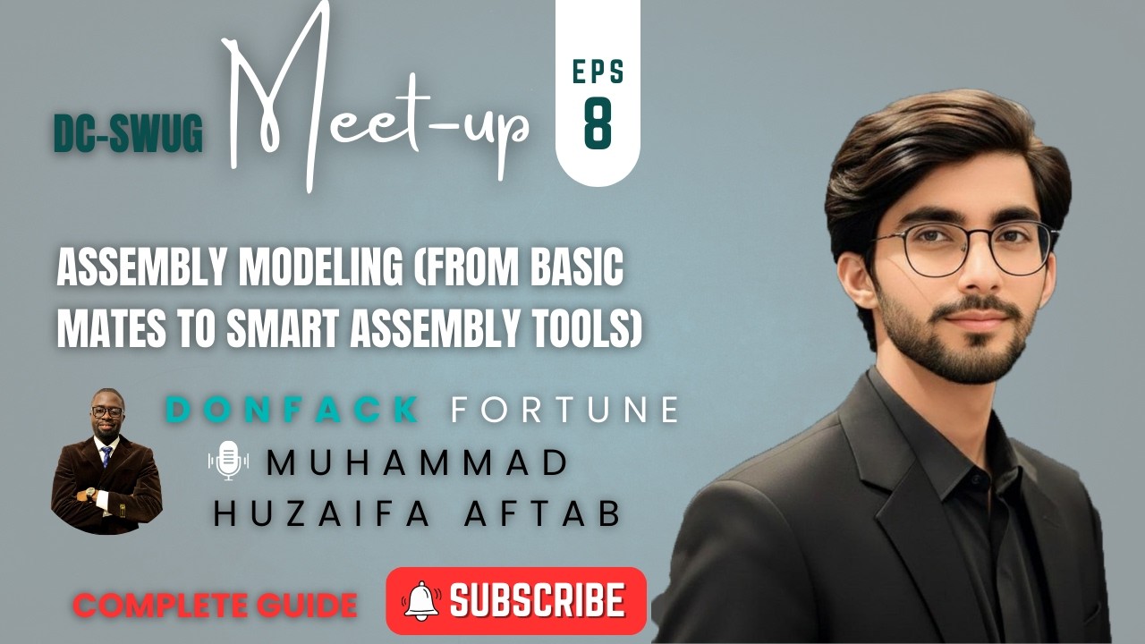 The COMPLETE SOLIDWORKS Assembly Guide You Wish You Had Earlier: Mates to Smart Tools