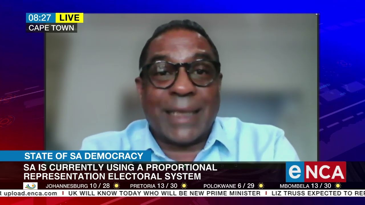 State of SA democracy | New electoral system for SA