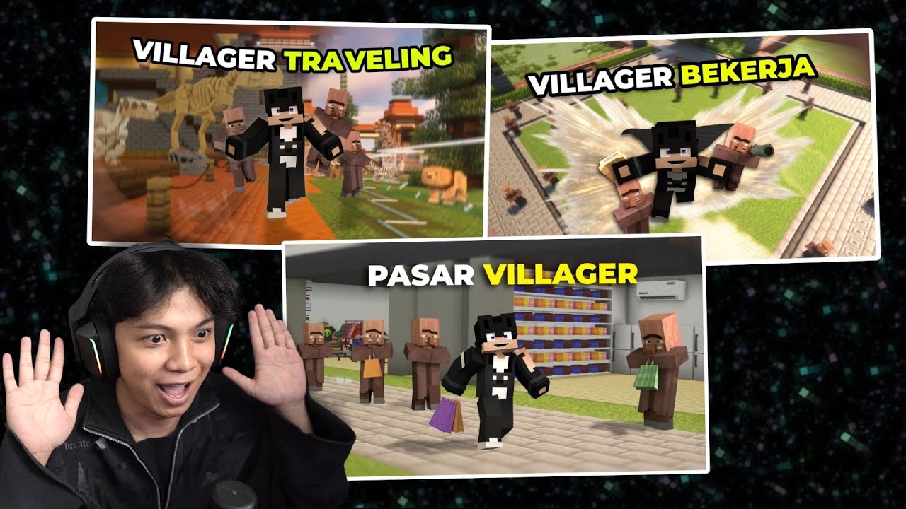 React RemanRHN - 10,000 Villager Pergi Liburan !!! - (Full Episode)