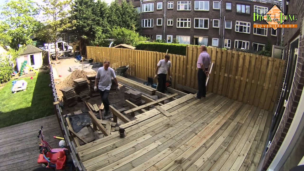 Aanleg van een tuin