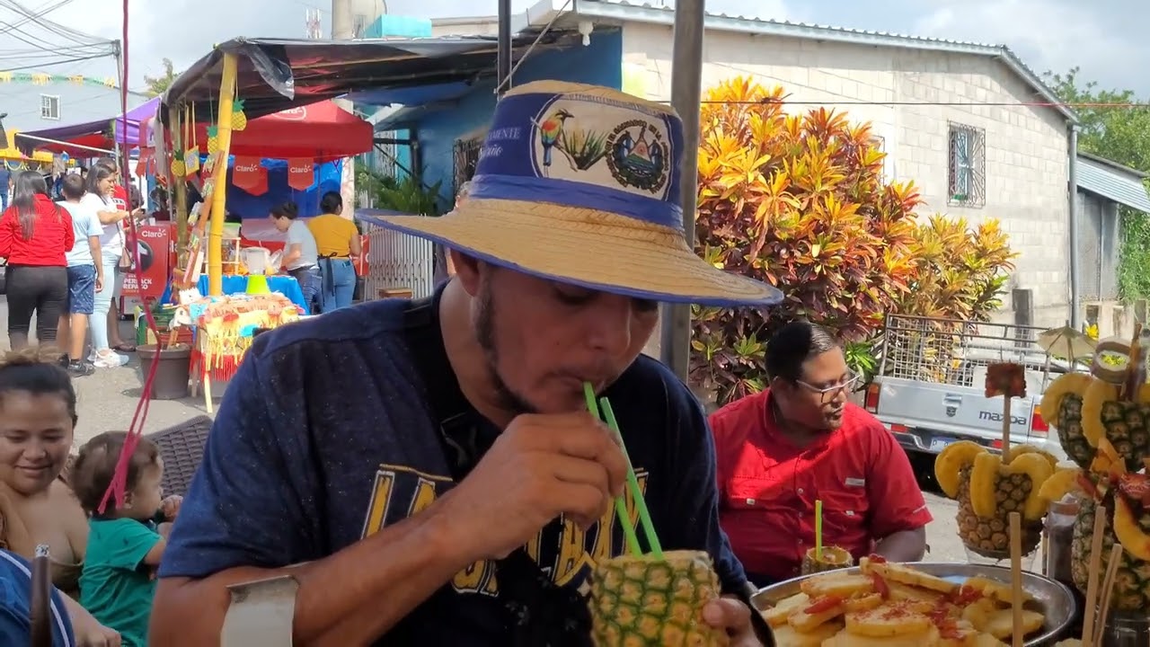 Festival de la piña🍍🍍2023S Santa Maria Ostuma🇸🇻Esto se puso bueno😲😱