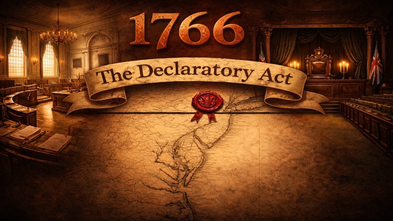 1766 — The Declaratory Act | Britain Draws the Line