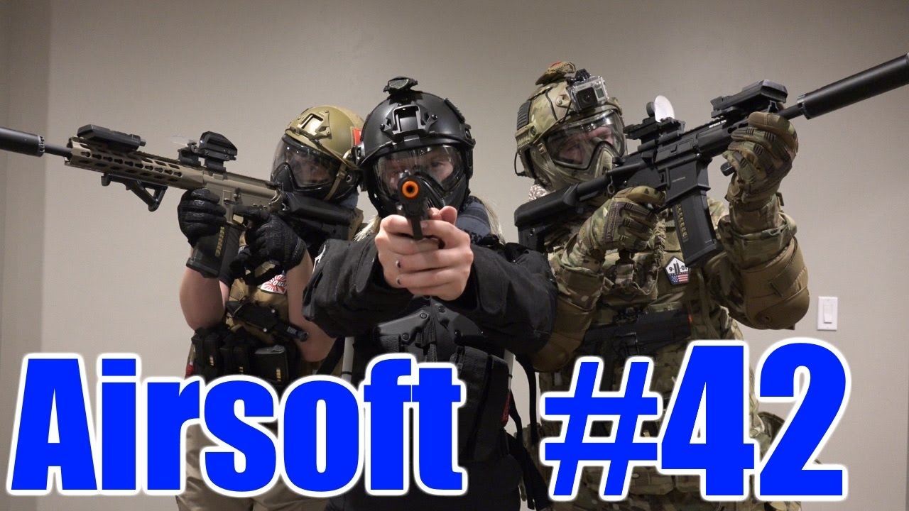 Utah Milsim City Airsoft Gameplay #42 - Flag Runners (PC)