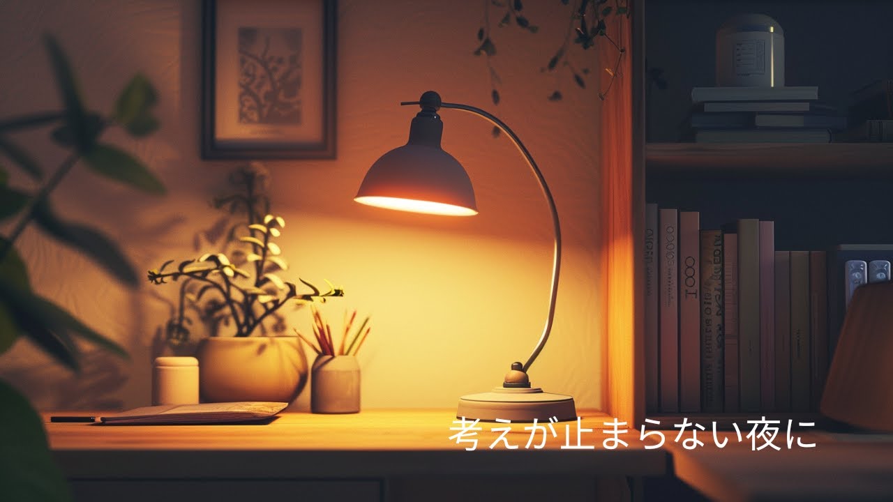 【夜の静かなBGM】考えが止まらない夜に｜Gentle Guitar & Piano