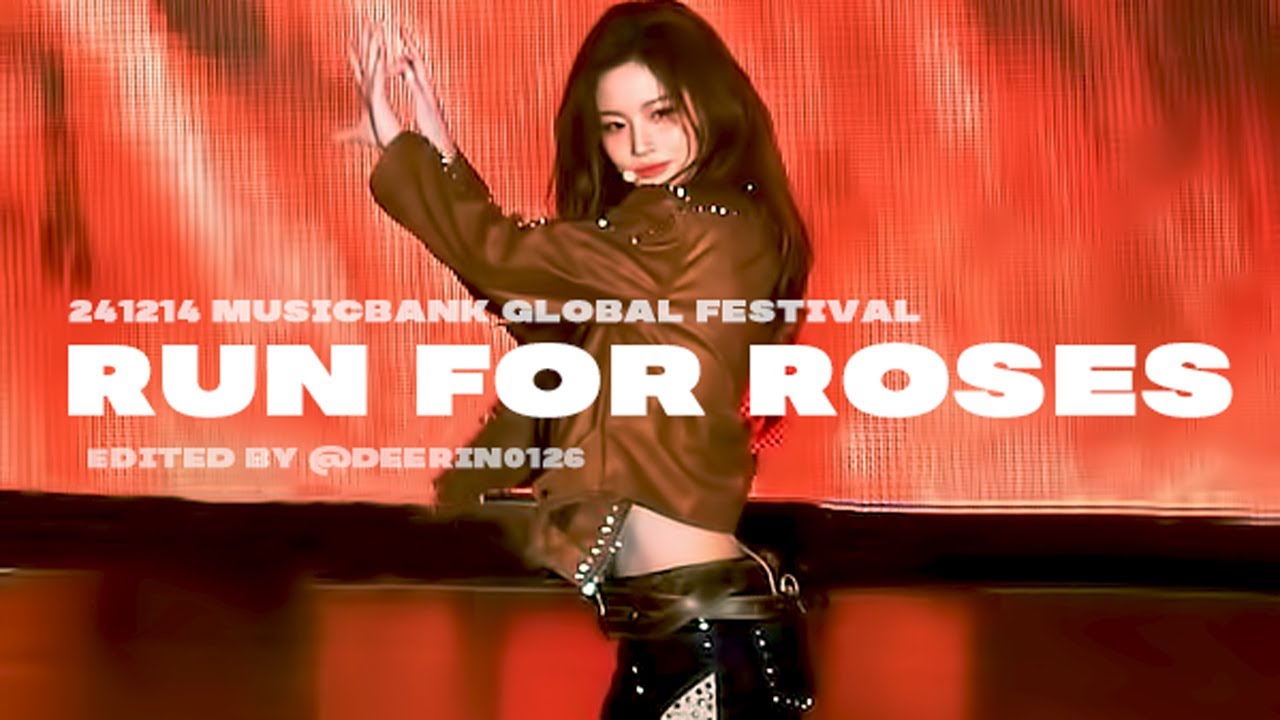 241214 NMIXX(엔믹스) 설윤 'Run For Roses' 직캠 SULLYOON FANCAM @ 뮤직뱅크 글로벌 페스티벌 [ 4K ]
