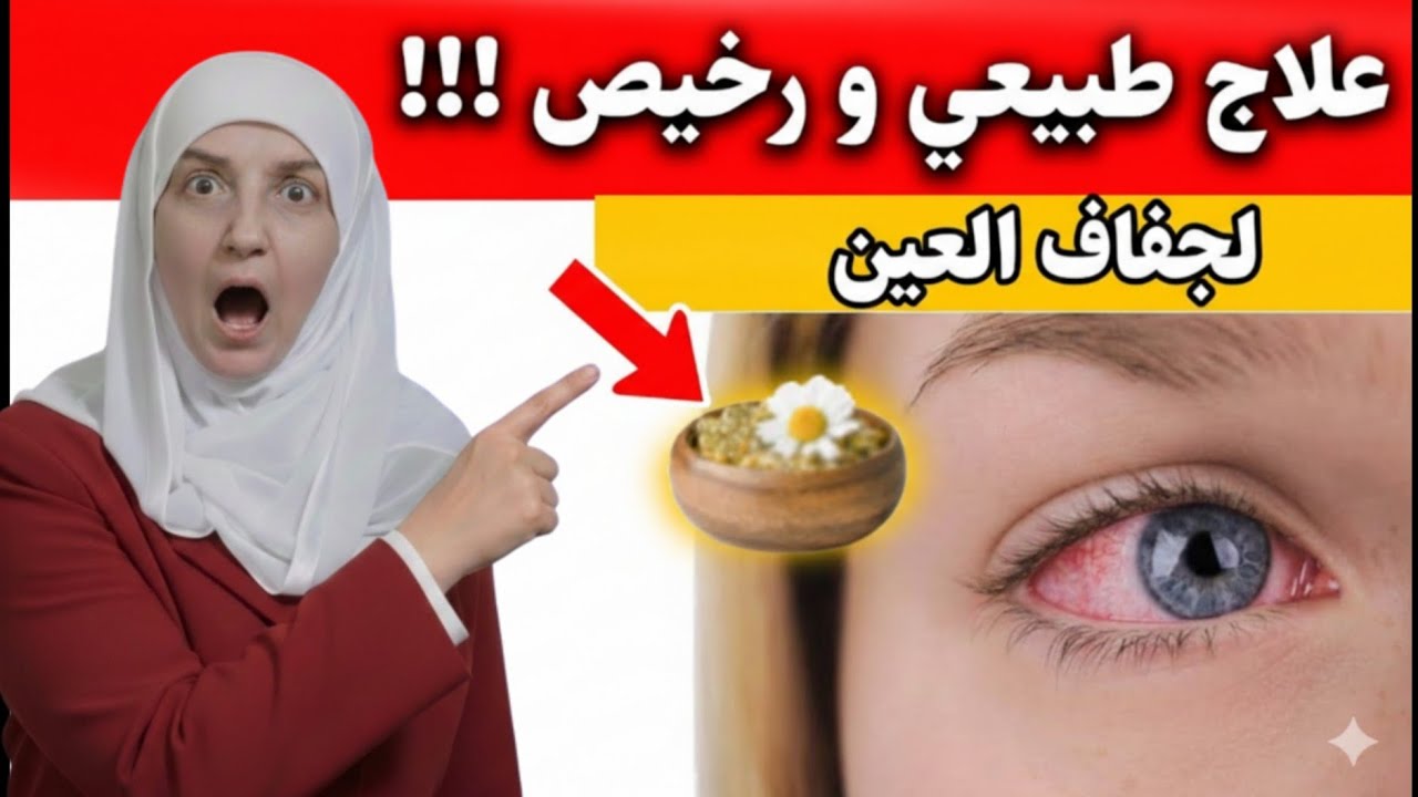 علاج جفاف العين طبيعيًا : 7 طرق بسيطة (بدون قطرات | د. نور