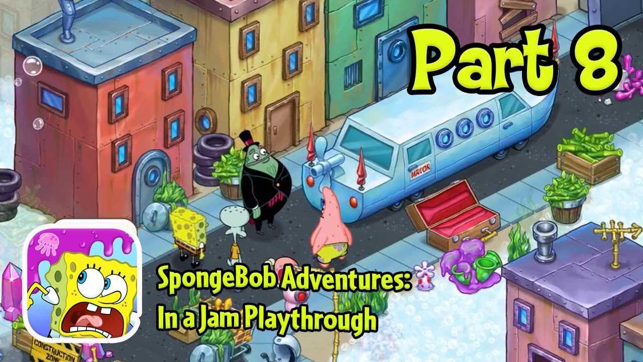 Hunting for Squidward's Clarinet! | SpongeBob Adventures: In a Jam Playthough Part 8