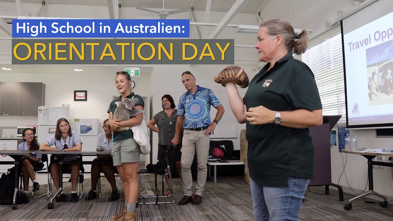 High School Australien: Impressionen vom Orientation Day am Meridan State College, Sunshine Coast