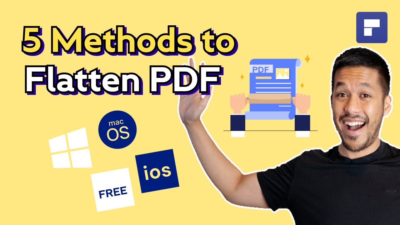 How to Flatten a PDF on Windows/Mac/iOS/Online (5 Methods)