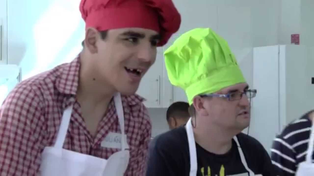 Taller de cocina en el Centro Psicopedagógico