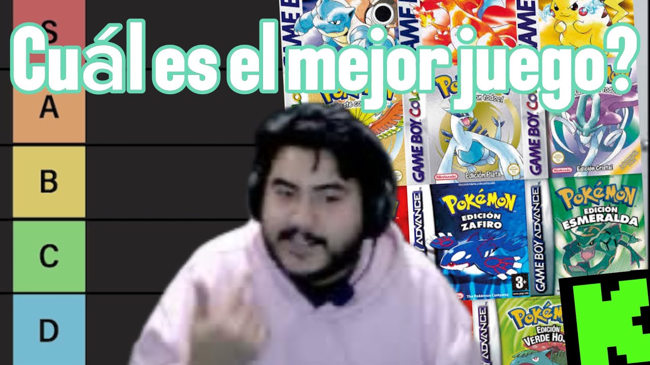 TIER LIST JUEGOS DE POKEMON