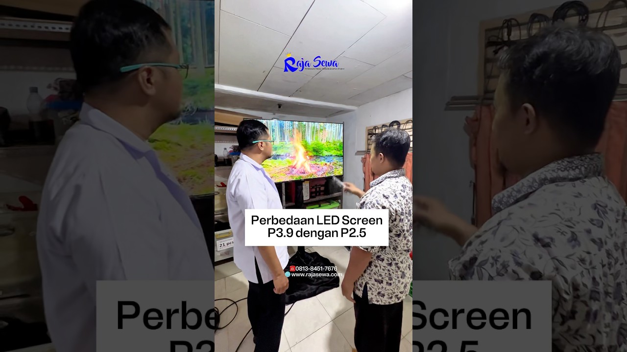 Sewa videotron P3.9 dan P2.5 #rajasewa #sewaalatevent #ledscreen #sewaledscreen #sewavideotron