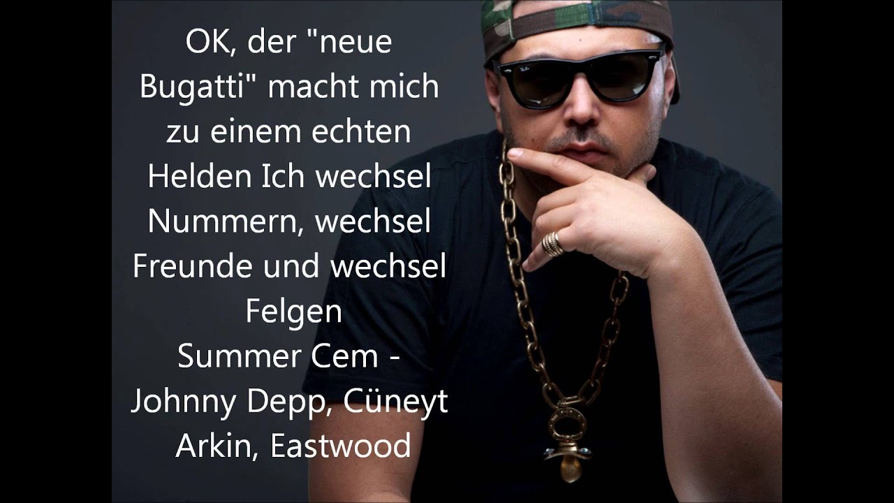 Summer Cem - Neue Bugatti Songtext
