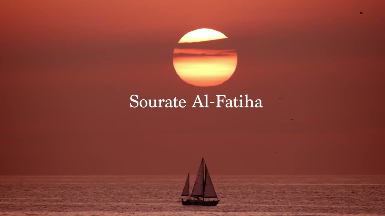 Sourate Al Fatiha phon&eacute;tique