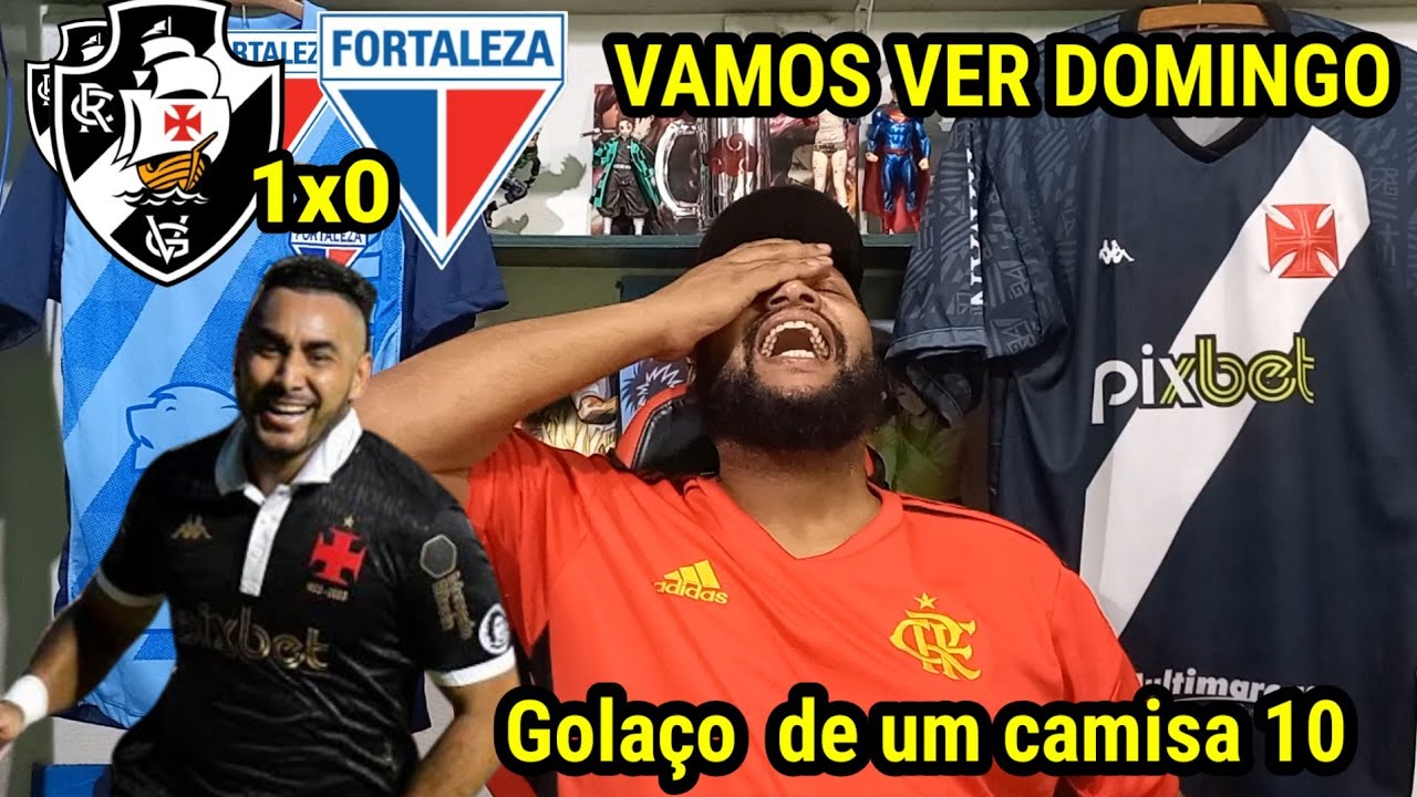 REACT VASCO 1X0 FORTALEZA l BACALHAU AFUNDA O PEIXE NO Z4